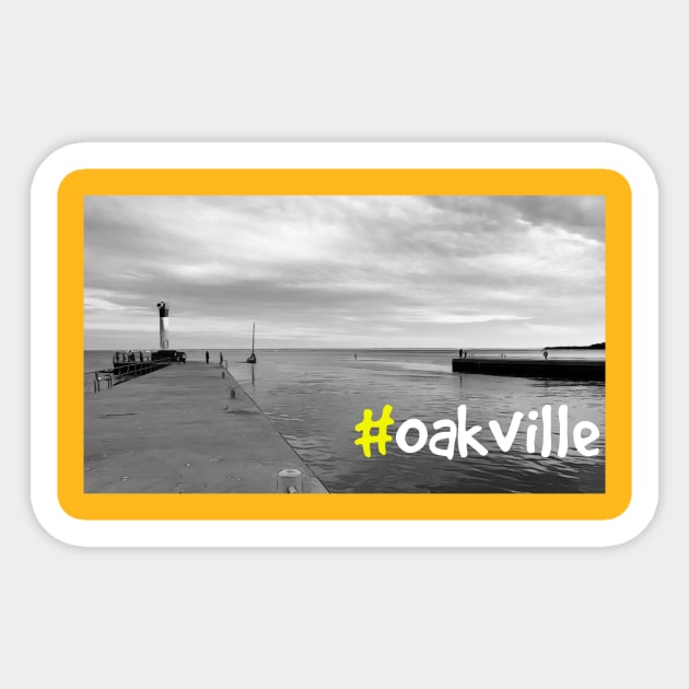 Shores of Oakville Ontario Sticker by scotthurren1111